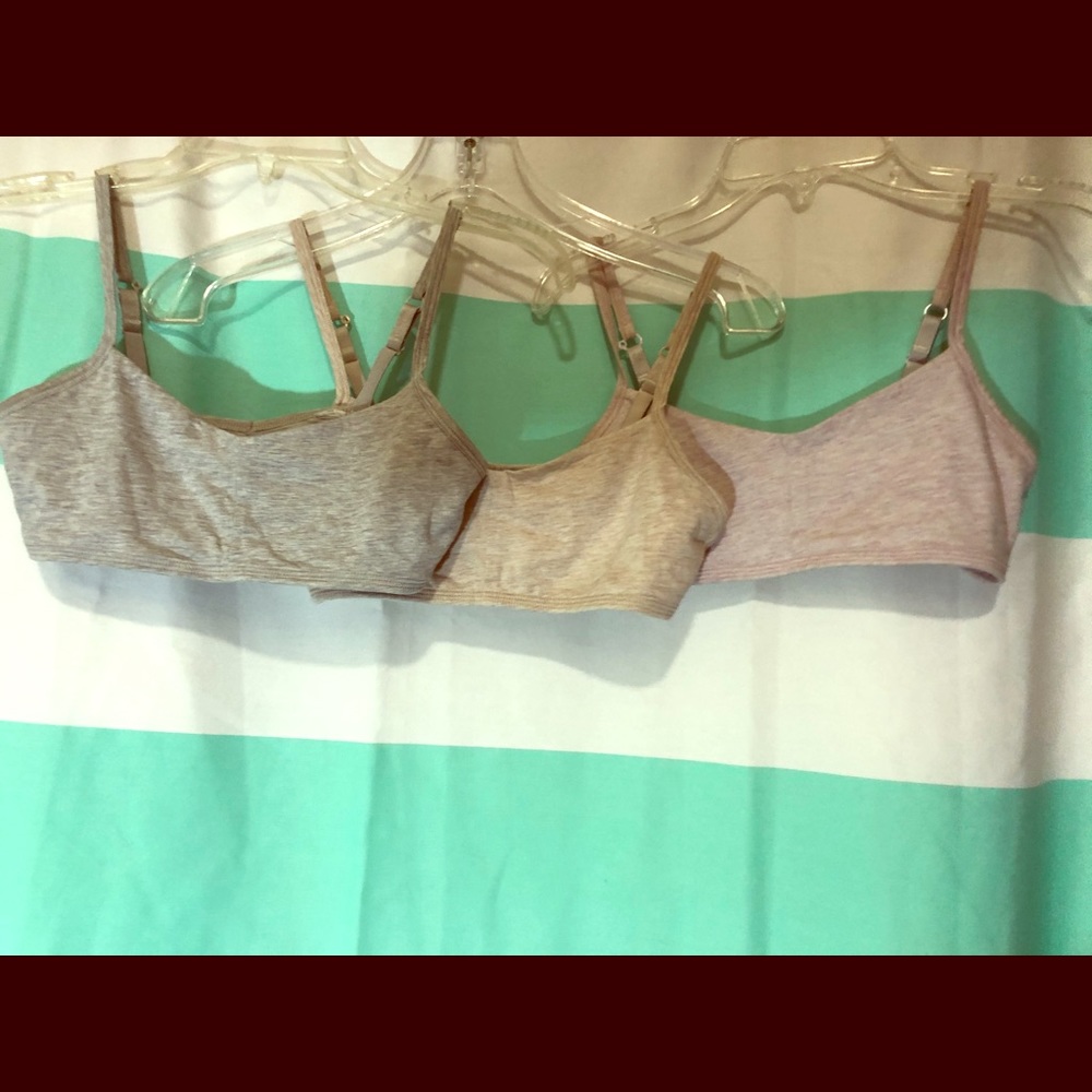 Set of three-Ivivva bras- lightly worn